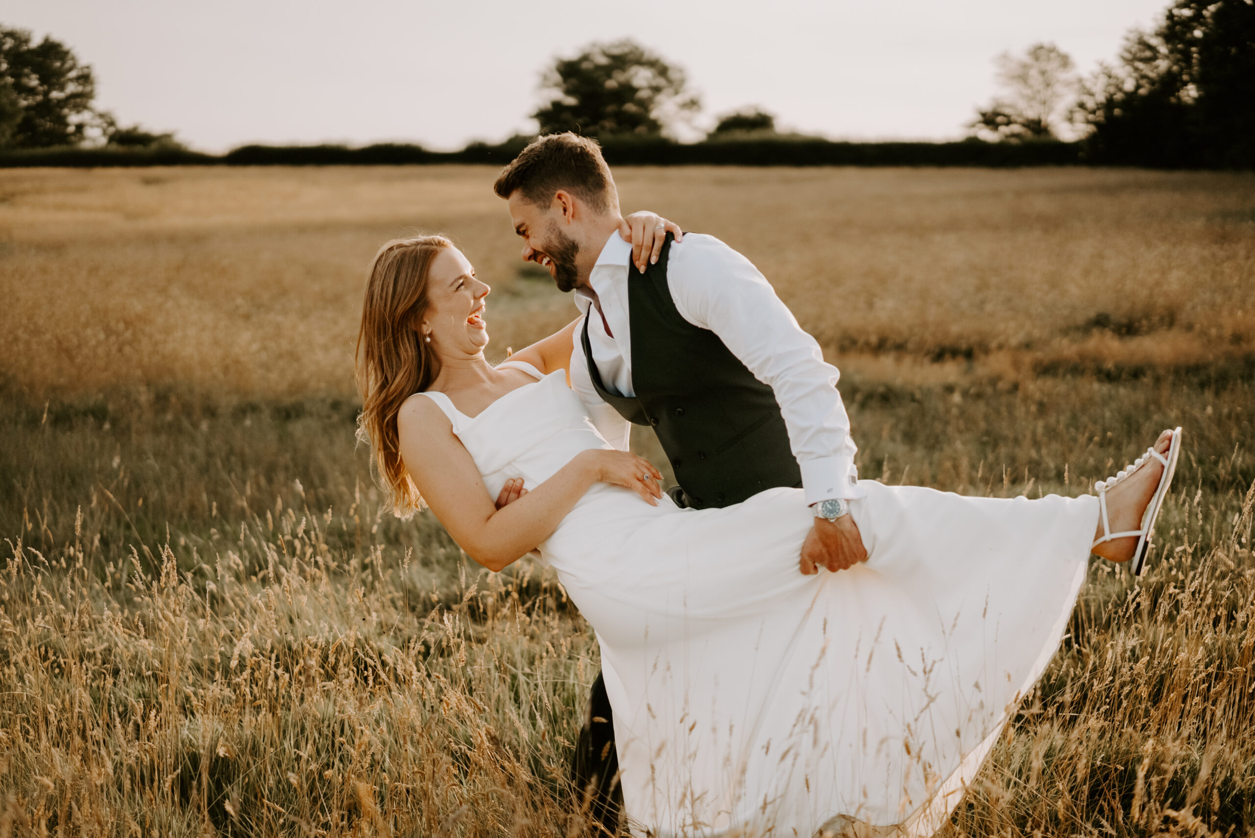 Couple portraits at Silchester Farm