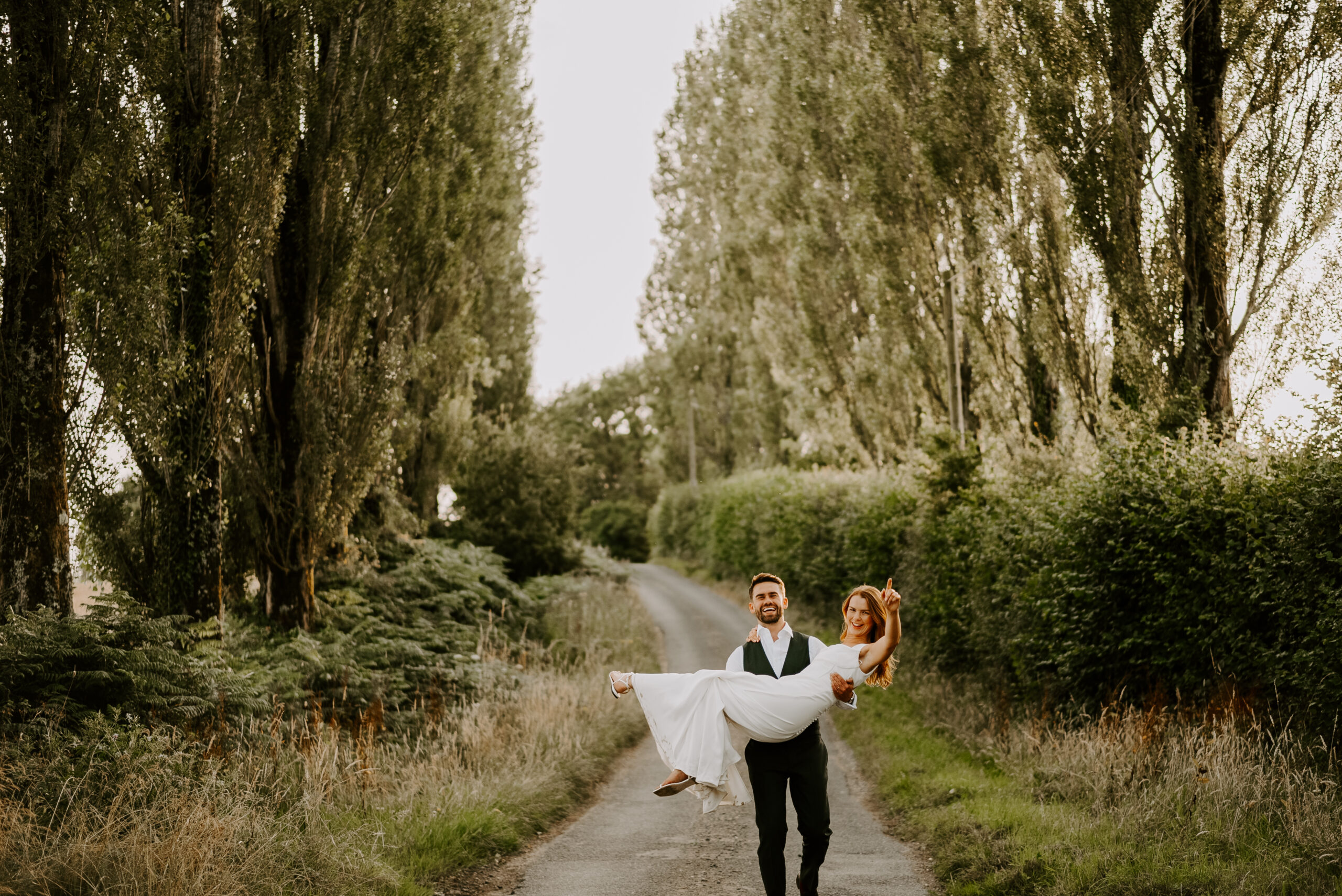 Couple portraits at Silchester Farm